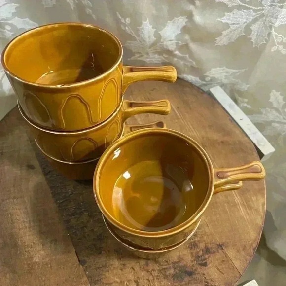 Set of 5 Vintage 1960s  Tams Soup Dishes - Picture 3 of 5